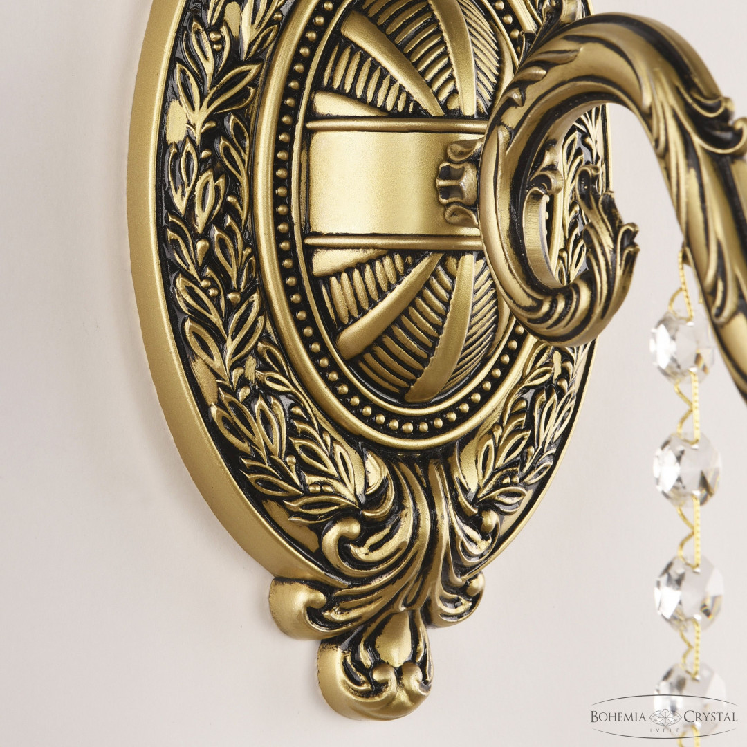 Бра хрустальные AL7901B10/1/175 A AGB P Clear/M-1H Bohemia Ivele Crystal