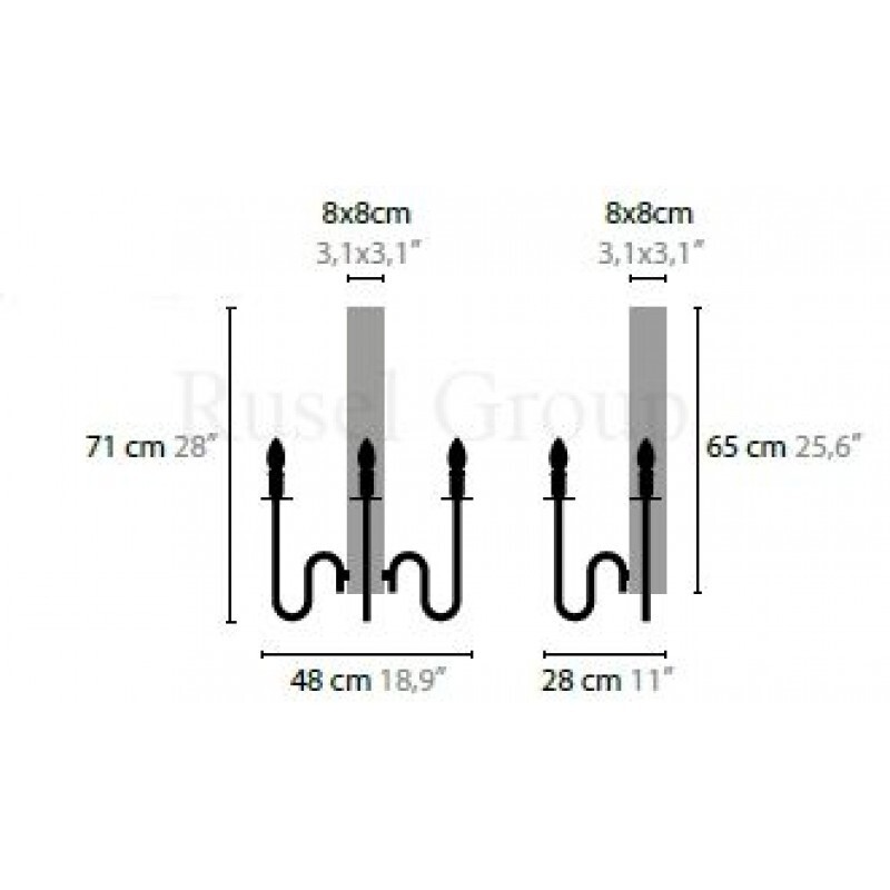 Настенный светильник ILFARI WALTZ OF VIENNA W3+2