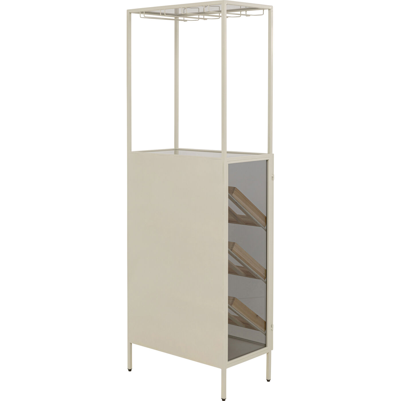 Винная полка Lisboa Bar White 60x170cm KARE 70148