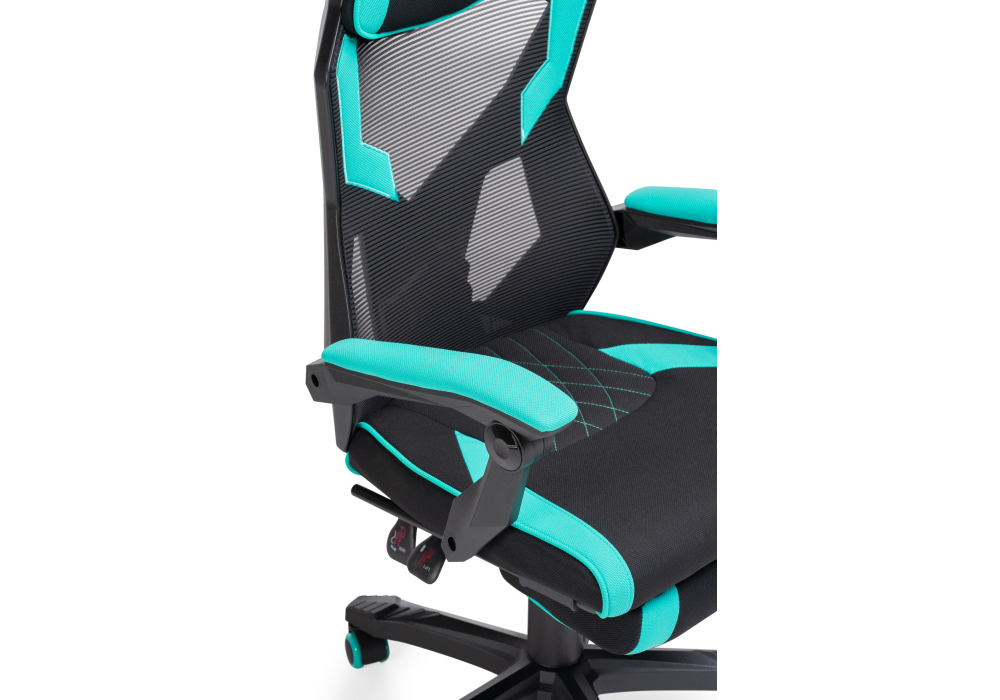 Компьютерное кресло Woodville Brun tiffany / black 15400