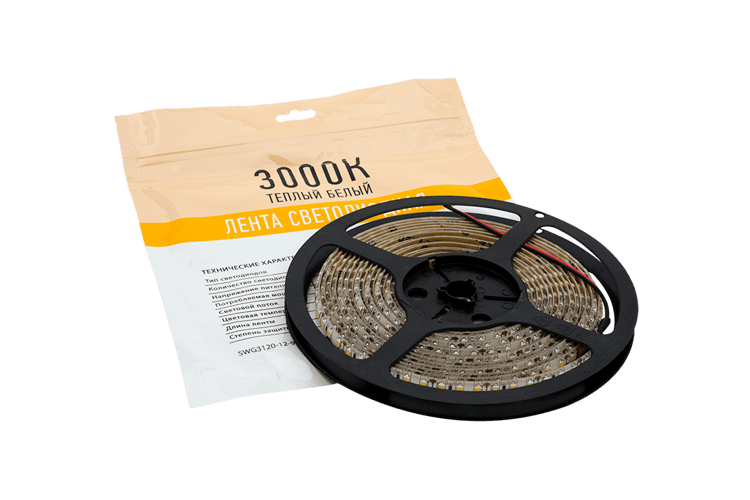 Лента светодиодная SWG SWG3120-12-9.6-WW-65