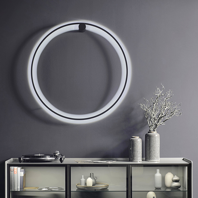 Настенный светильник WILD RING B D100 Brass by ImperiumLoft