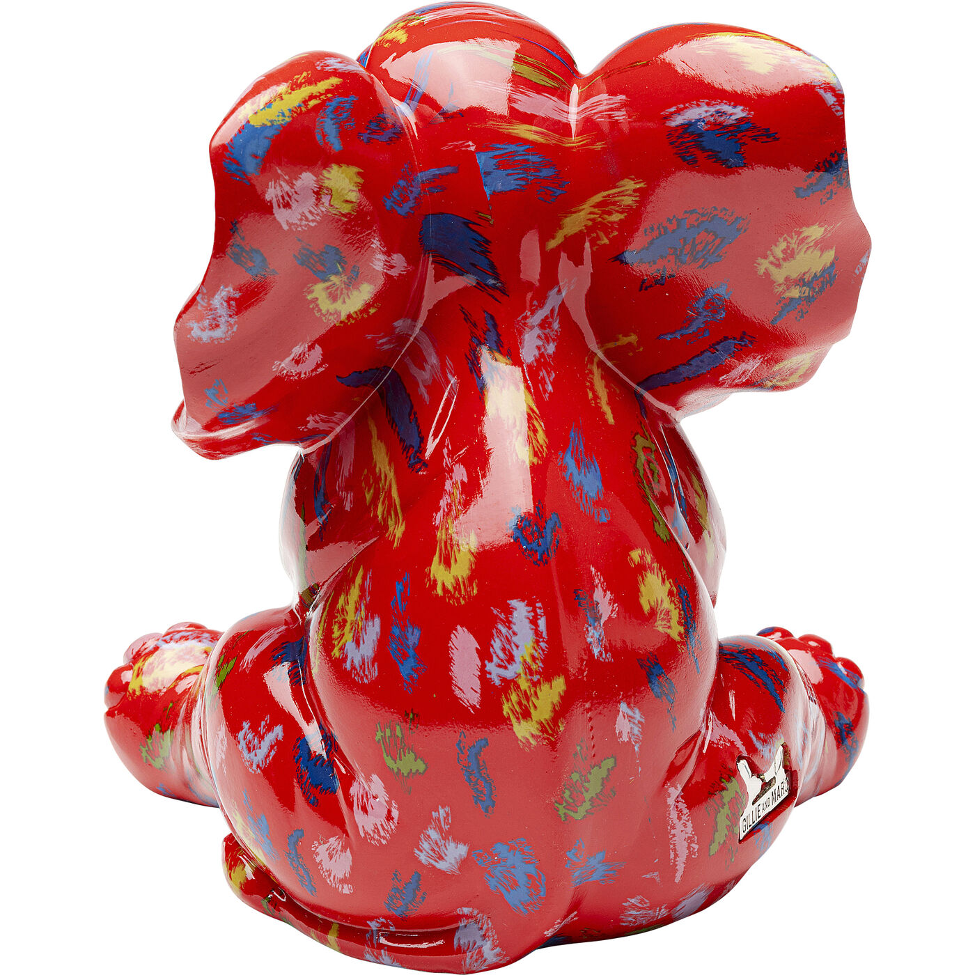 Фигура декоративная Elephant Dots Red 18 см KARE 56174
