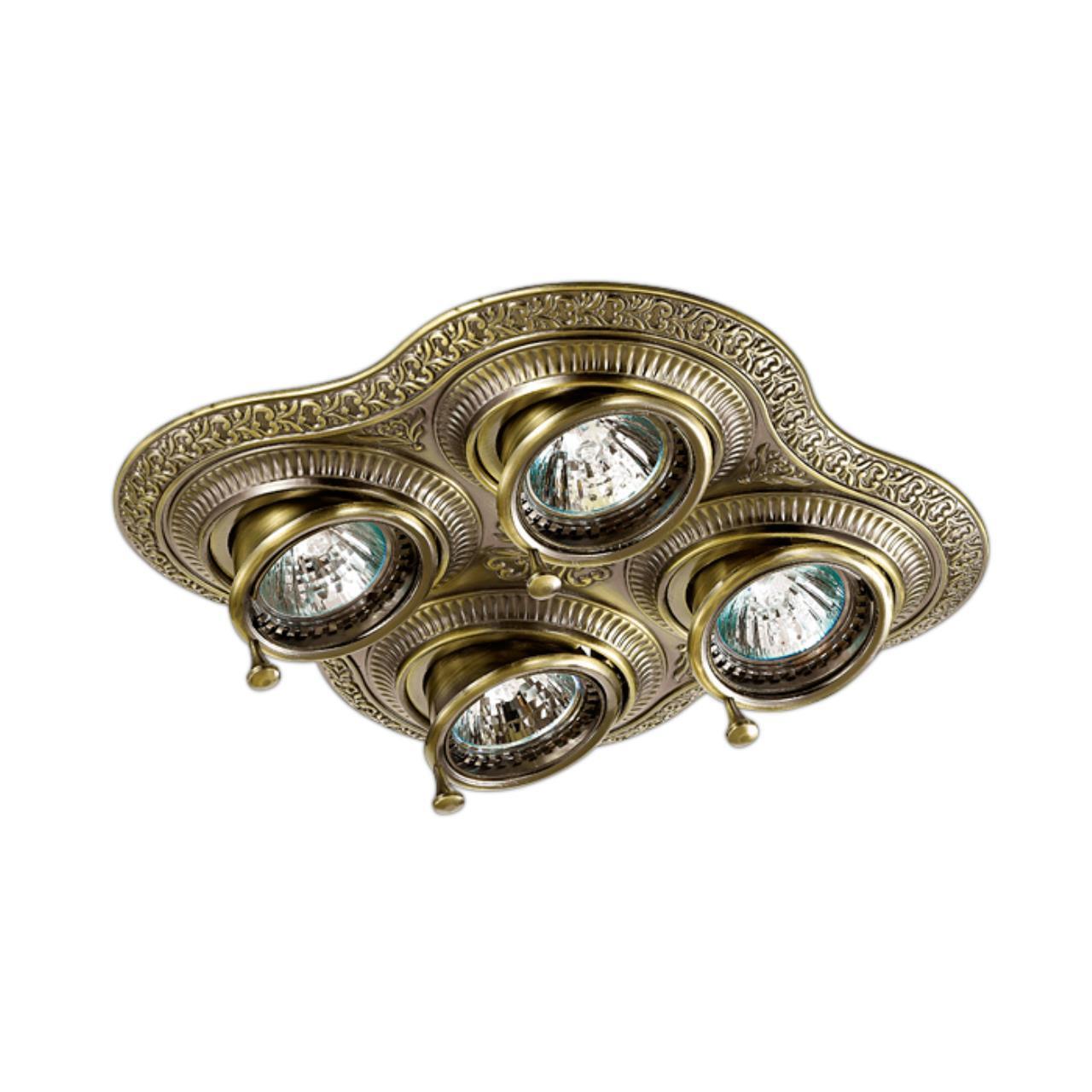 Декоративный встраиваемый поворотный светильник Novotech 370178