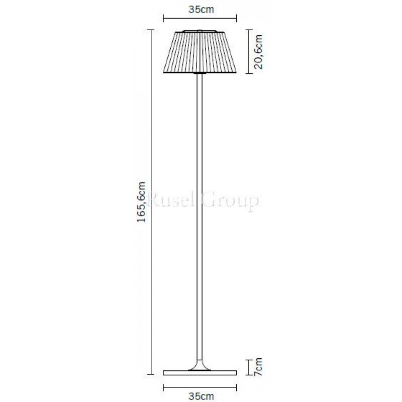 Напольный светильник Fabbian Flow D87 C02 00