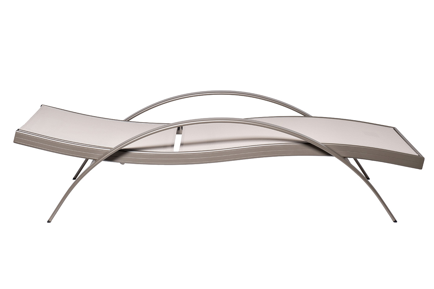 Шезлонг для отдыха текстиленовый Garda Decor 39AR-SHEZ-254