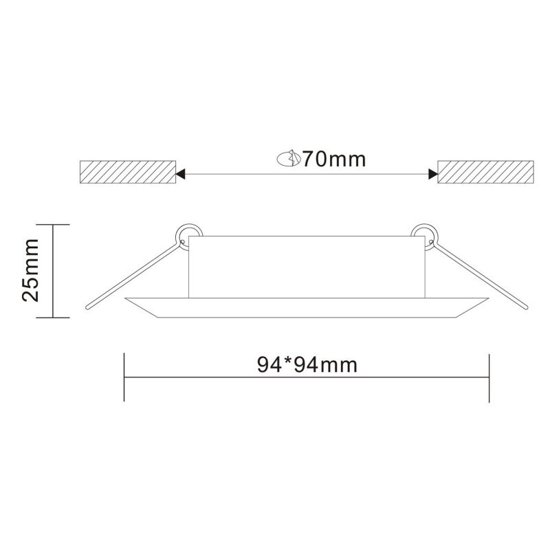 Встраиваемый светильник ST Luce ST204.508.01