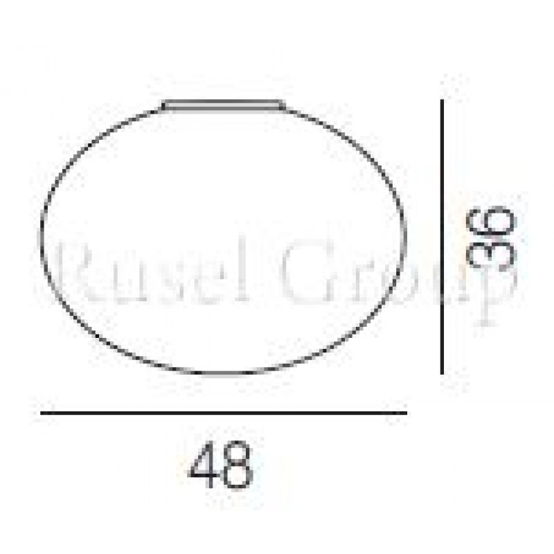 Потолочный светильник Vistosi LUCCIOLA PL G