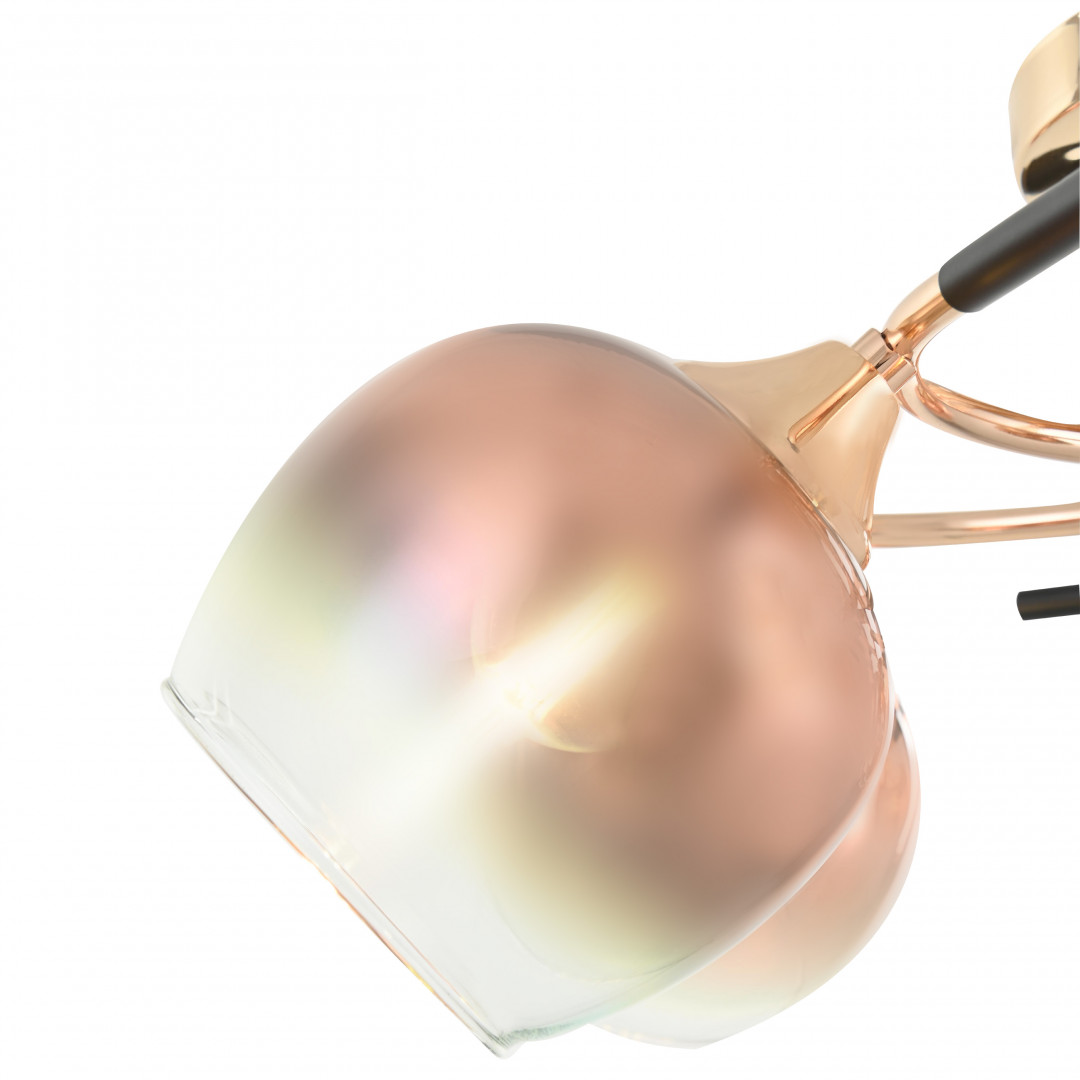 Люстра с плафонами 324985/5 FG+BK Arte Milano