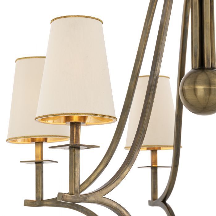 Люстра Eichholtz Valentina vintage brass finish 114189