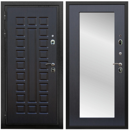 Дверь входная Graf Триумф МДФ 16 мм ФЛ-183 Венге / МДФ 10 мм ФЛЗ пастораль Венге