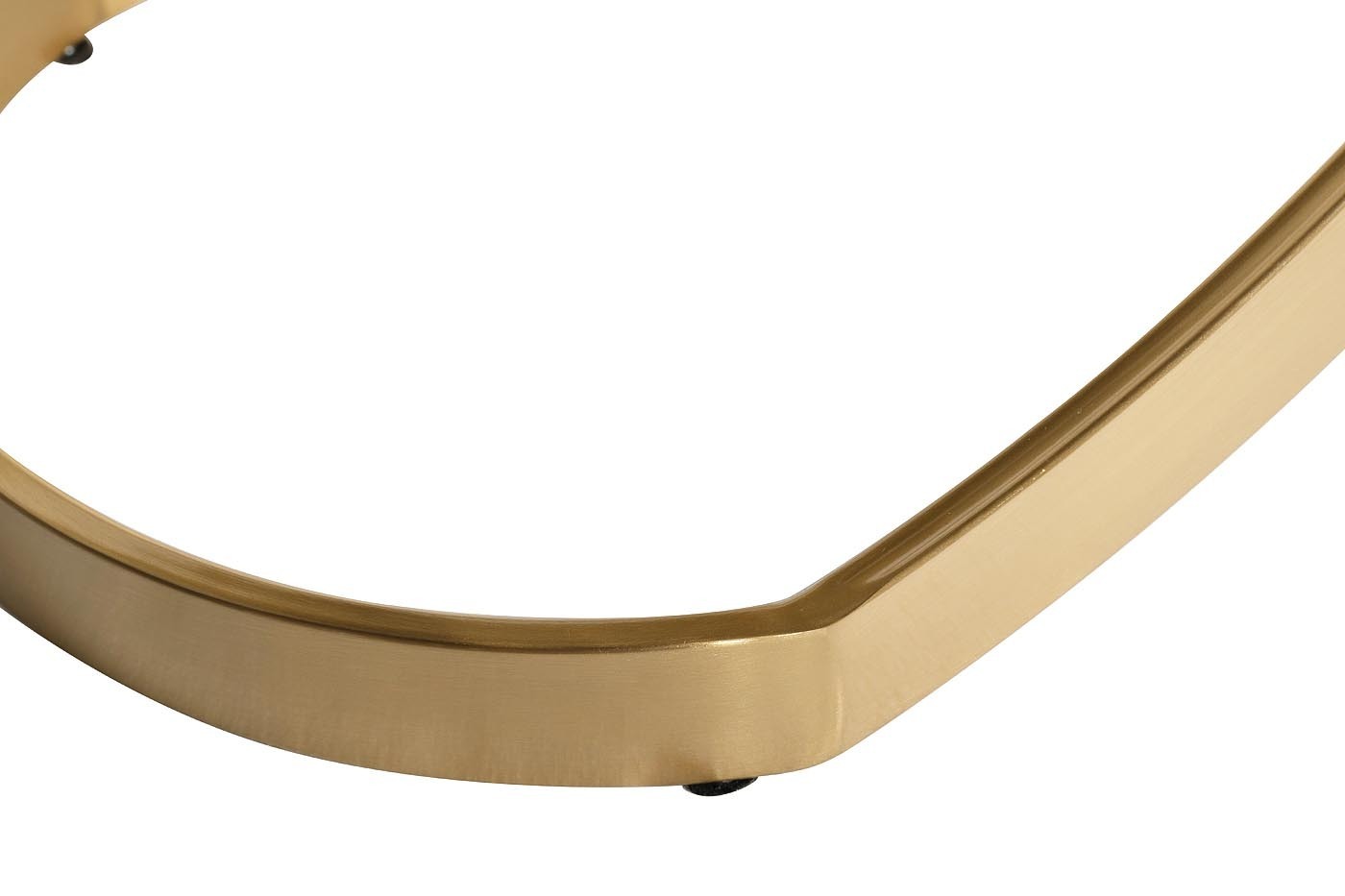 Консоль со стеклянной столешницей под мрамор Garda Decor 19-OA-6431