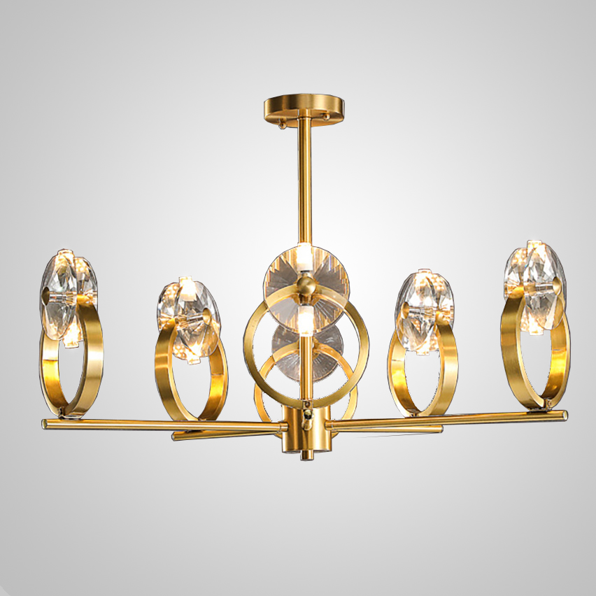 Потолочная люстра ADONICA CH B L24 by ImperiumLoft