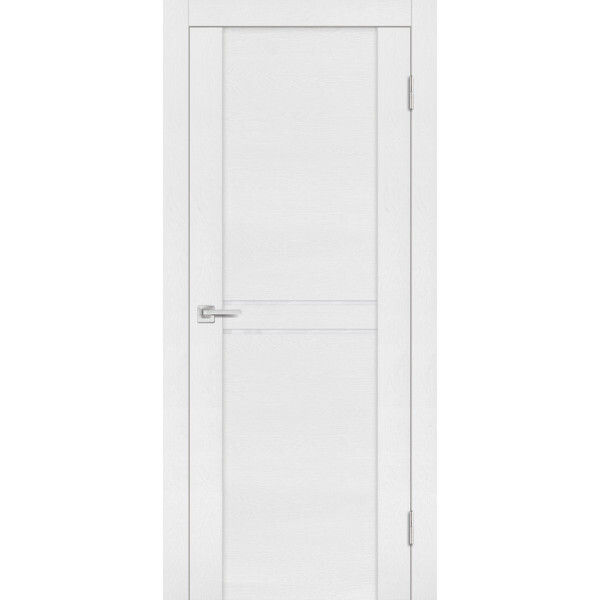 Межкомнатная дверь Graf PST-4 белоснежный лакобель белый ясень (1900 х 550)