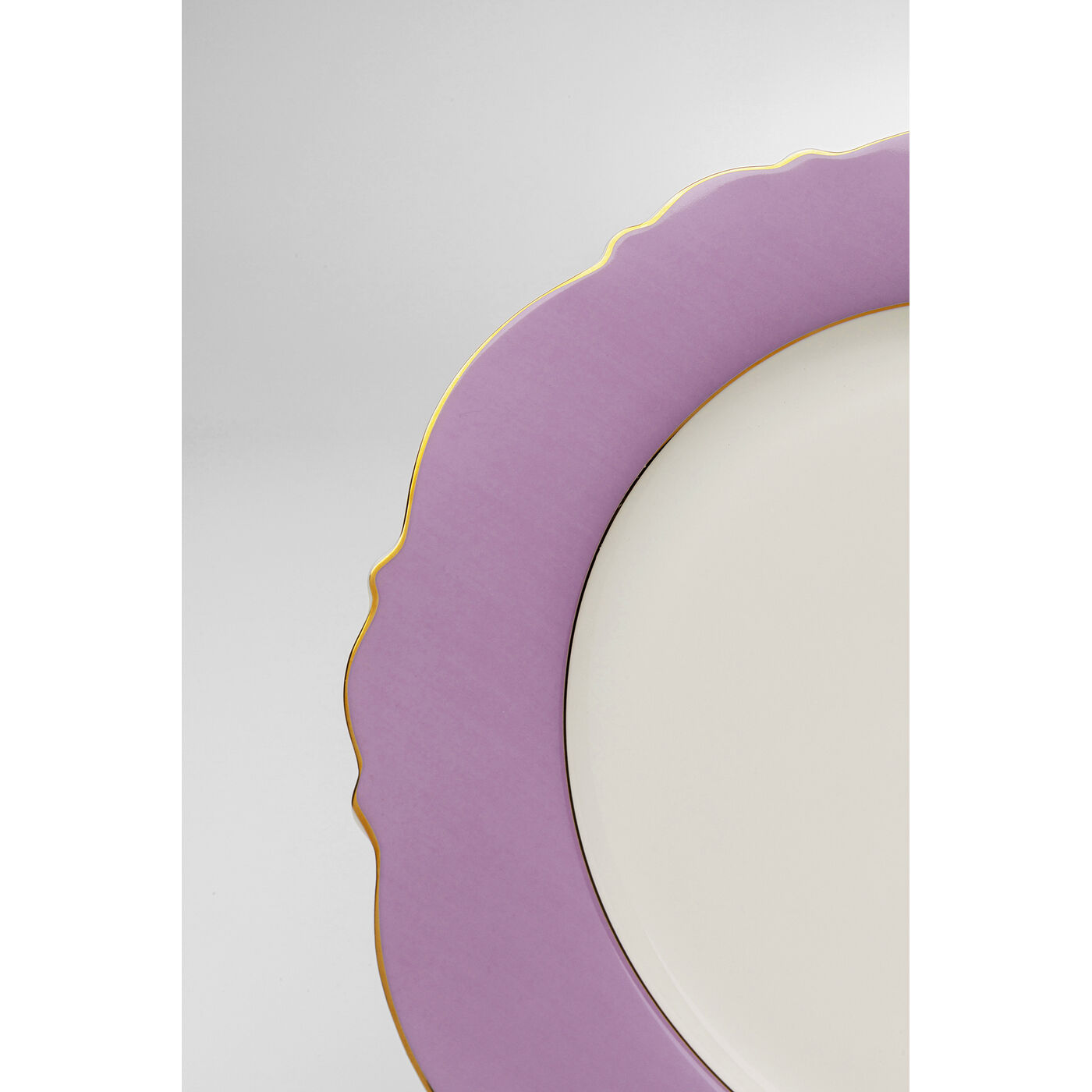 Тарелка Harlequin Purple Ø28cm KARE 56993