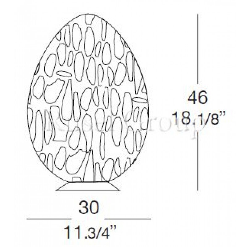 Настольная лампа Leucos  UOVO 46 (ALT LUCIALTERNATIVE)