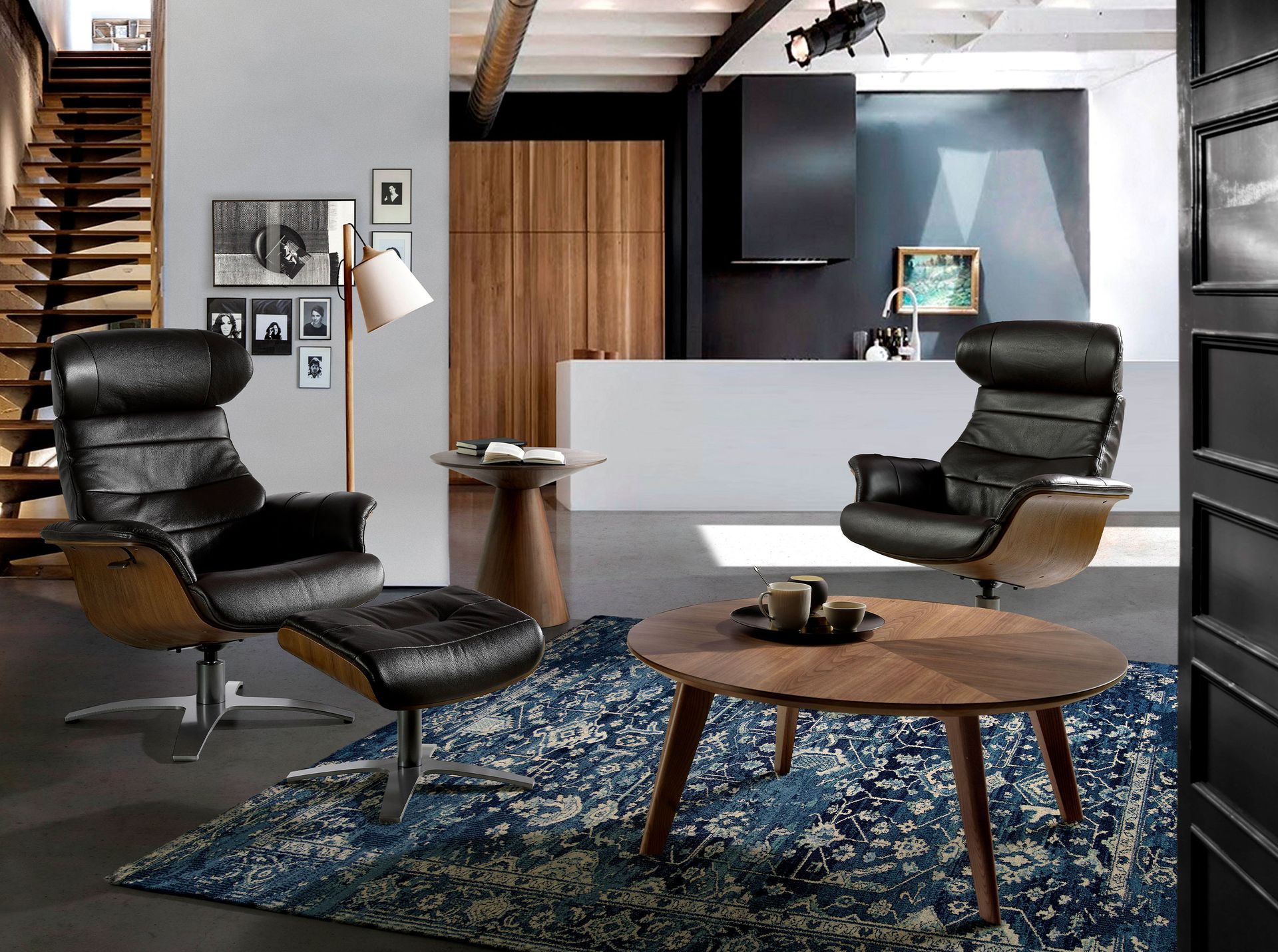 Поворотный пуф для ног A928-OT /5035 Angel Cerda