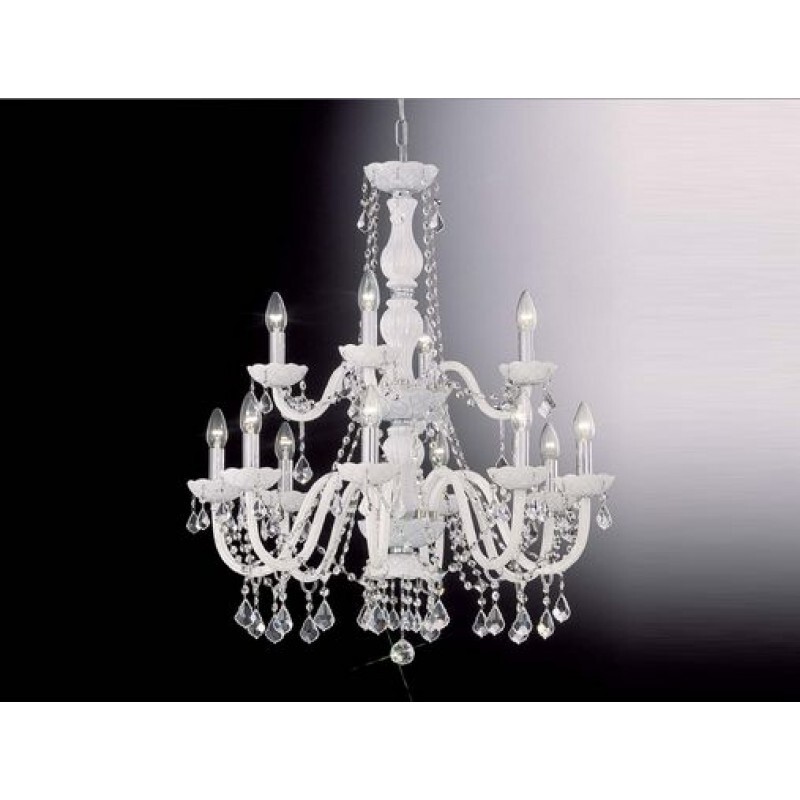 Люстра OR Illuminazione 454/8+4MC BIANCO