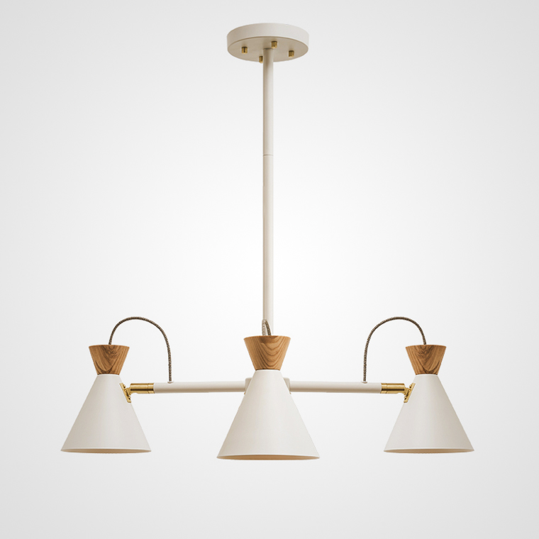 Люстра на штанге SINDRE D75 White by ImperiumLoft