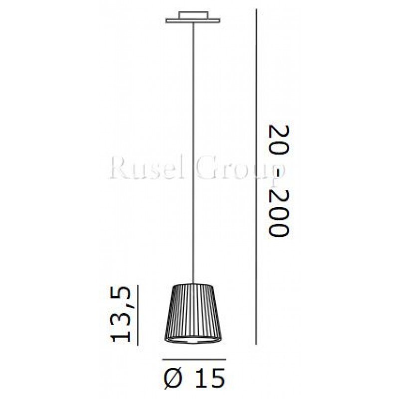 Подвесной светильник de MAJO LUME S0