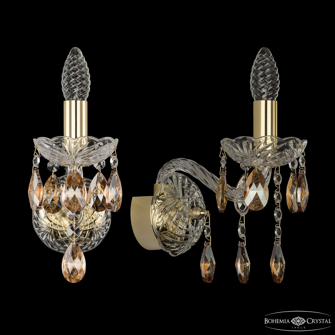 Бра хрустальные 1413B/1/141 G K721