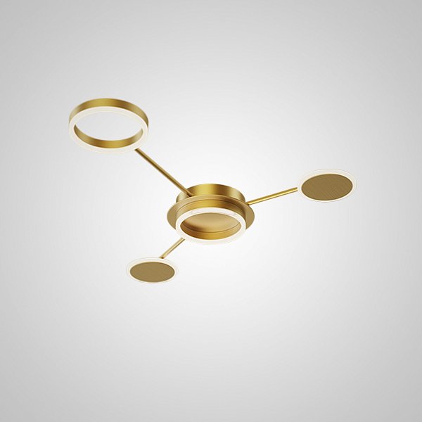 Потолочный светильник ALDAN L85 Brass by ImperiumLoft