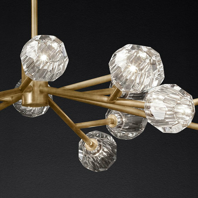 Люстра Rh Boule De Cristal Round Chandelier 18 By Imperiumloft