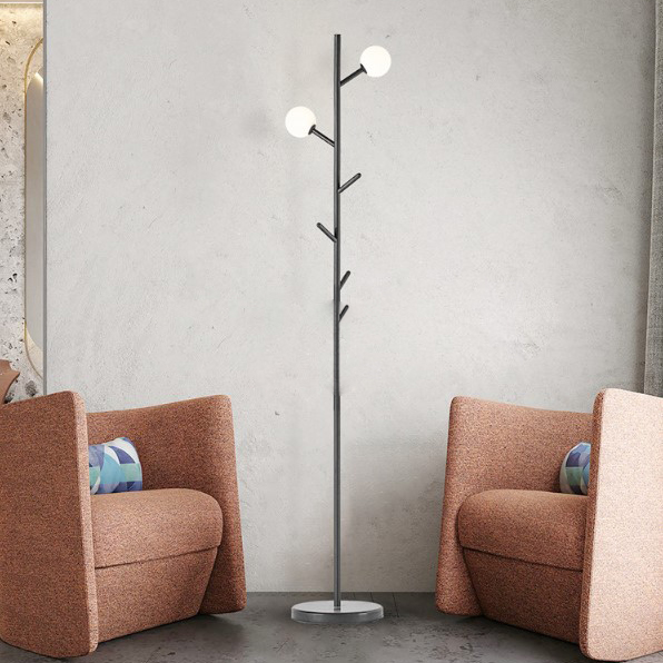 Торшер DORAN BLACK by ImperiumLoft