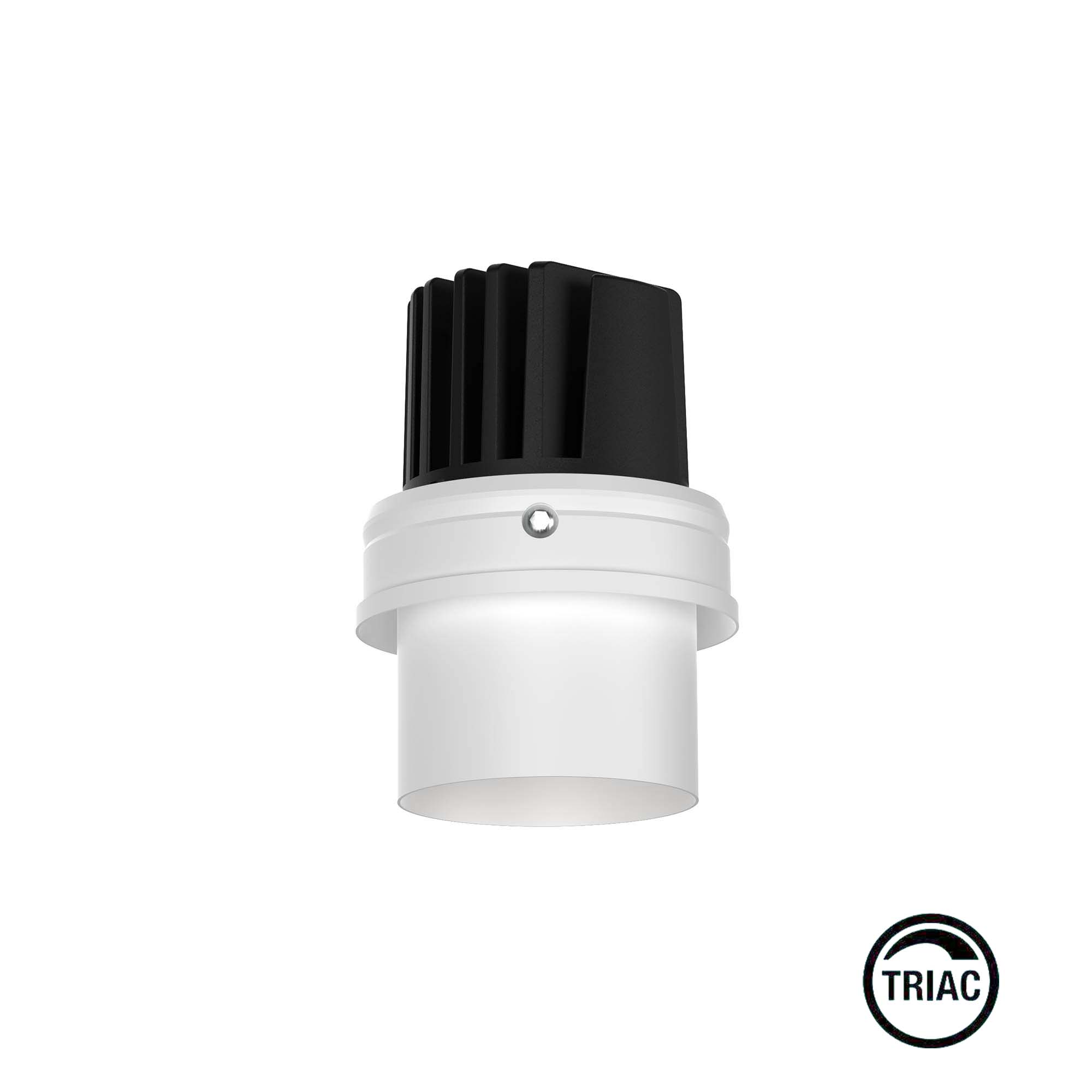 Встраиваемый светильник ELIOS TUBE IP20 10W белый 24є 2700K TRIAC Faro