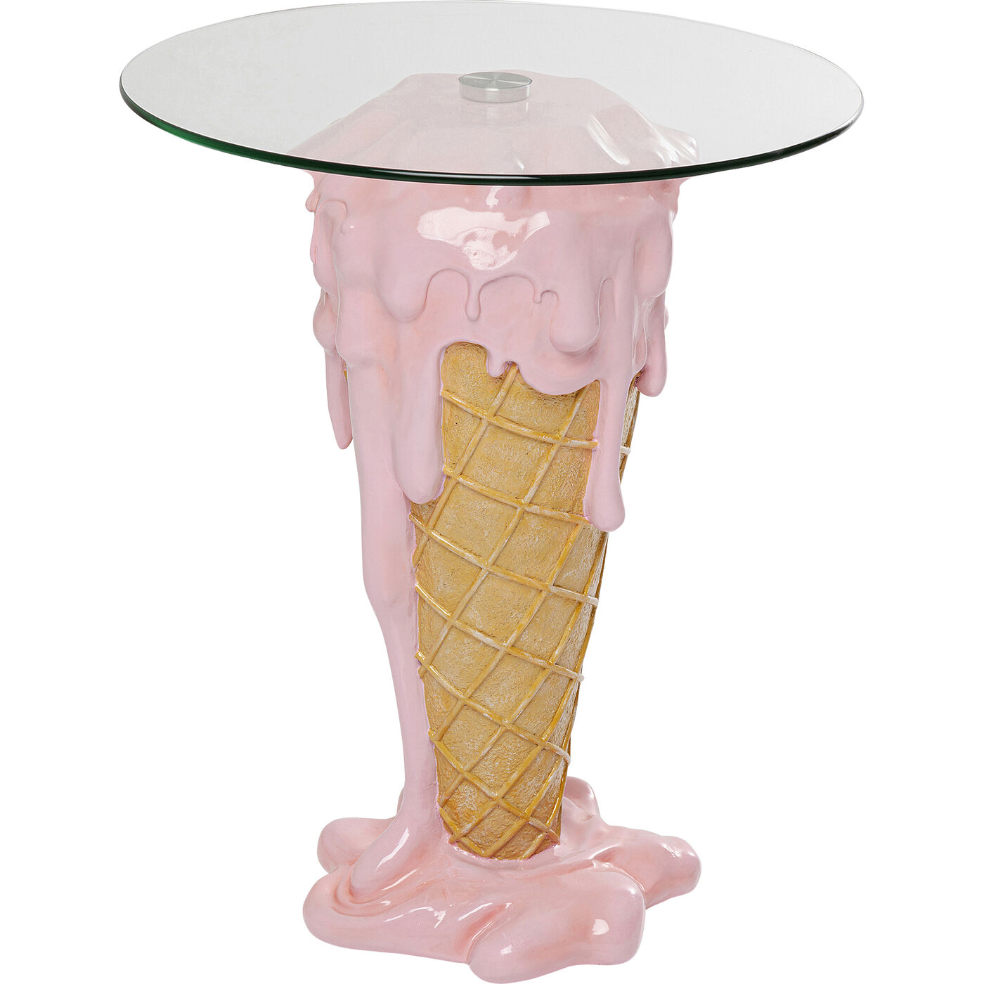 Стол приставной Icecream Ø48cm KARE 70201