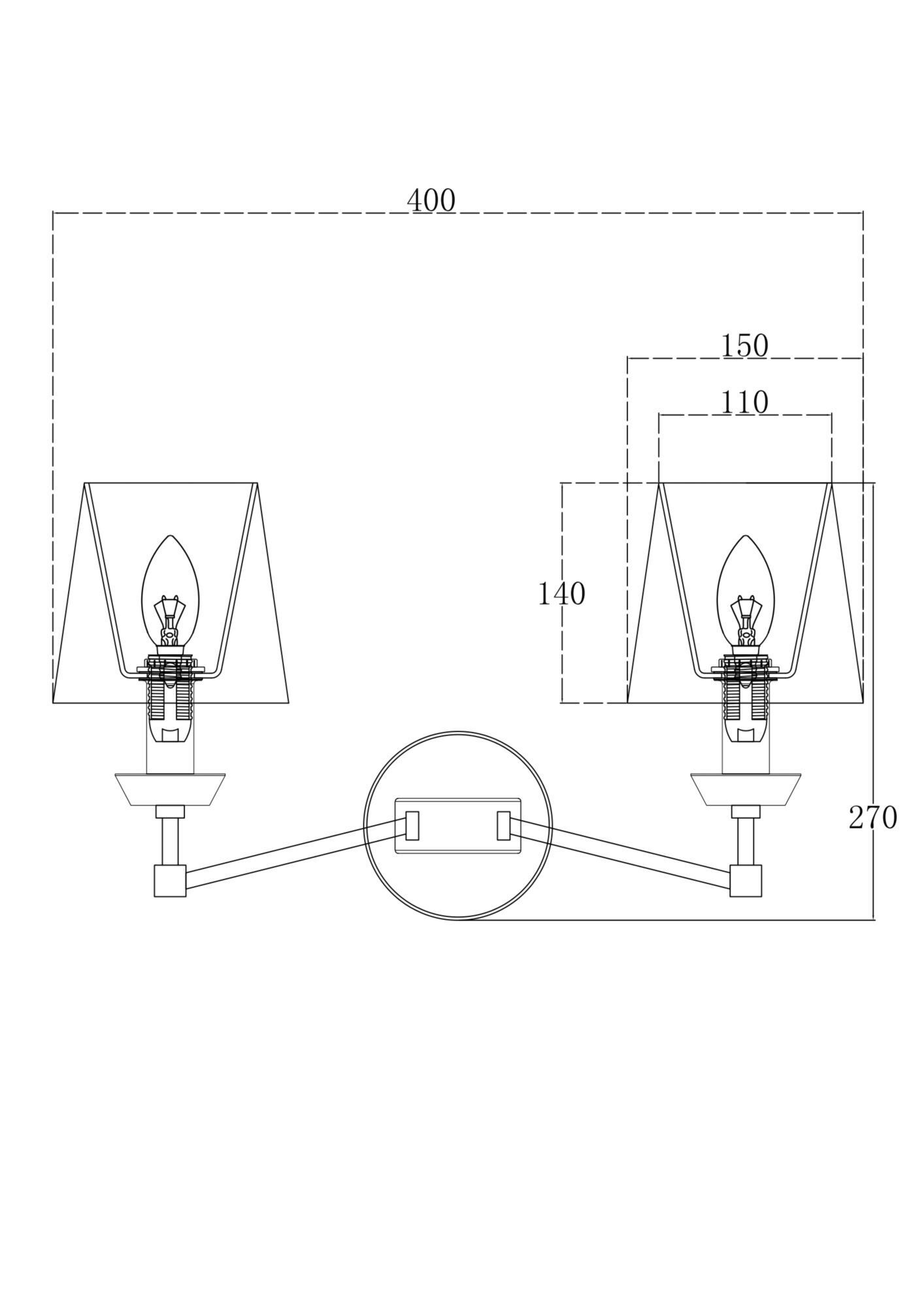 Бра Maytoni MOD064WL-02N