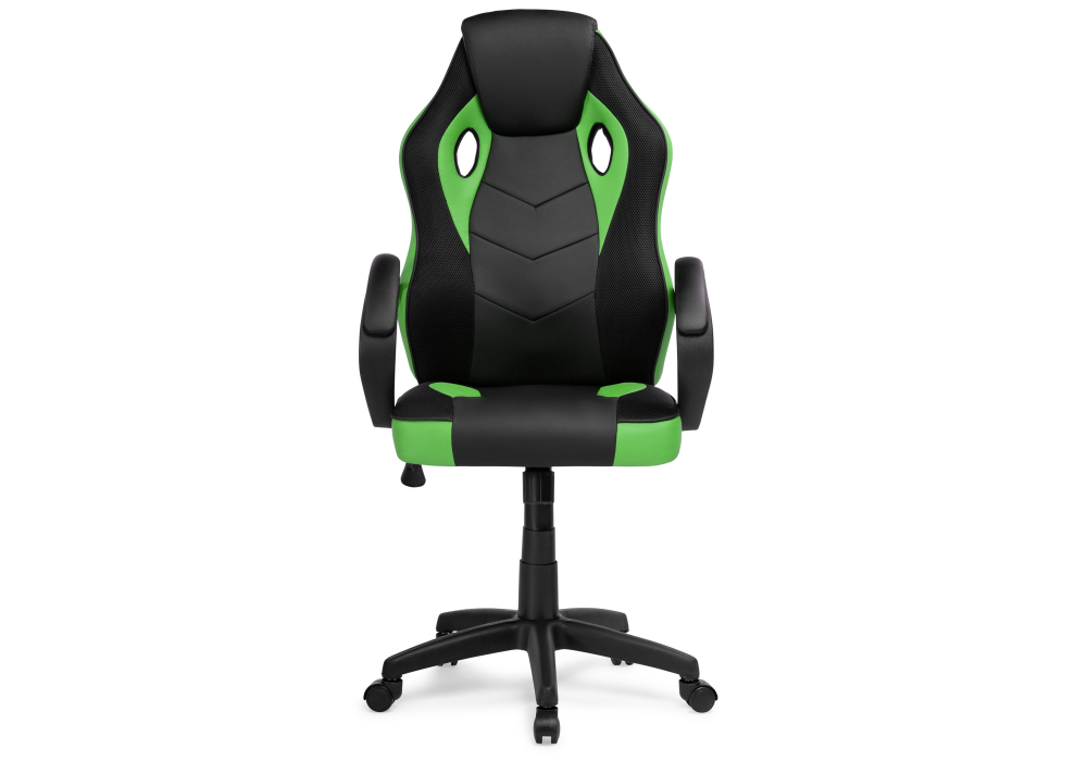 Стул Woodville Kard black / green 15249