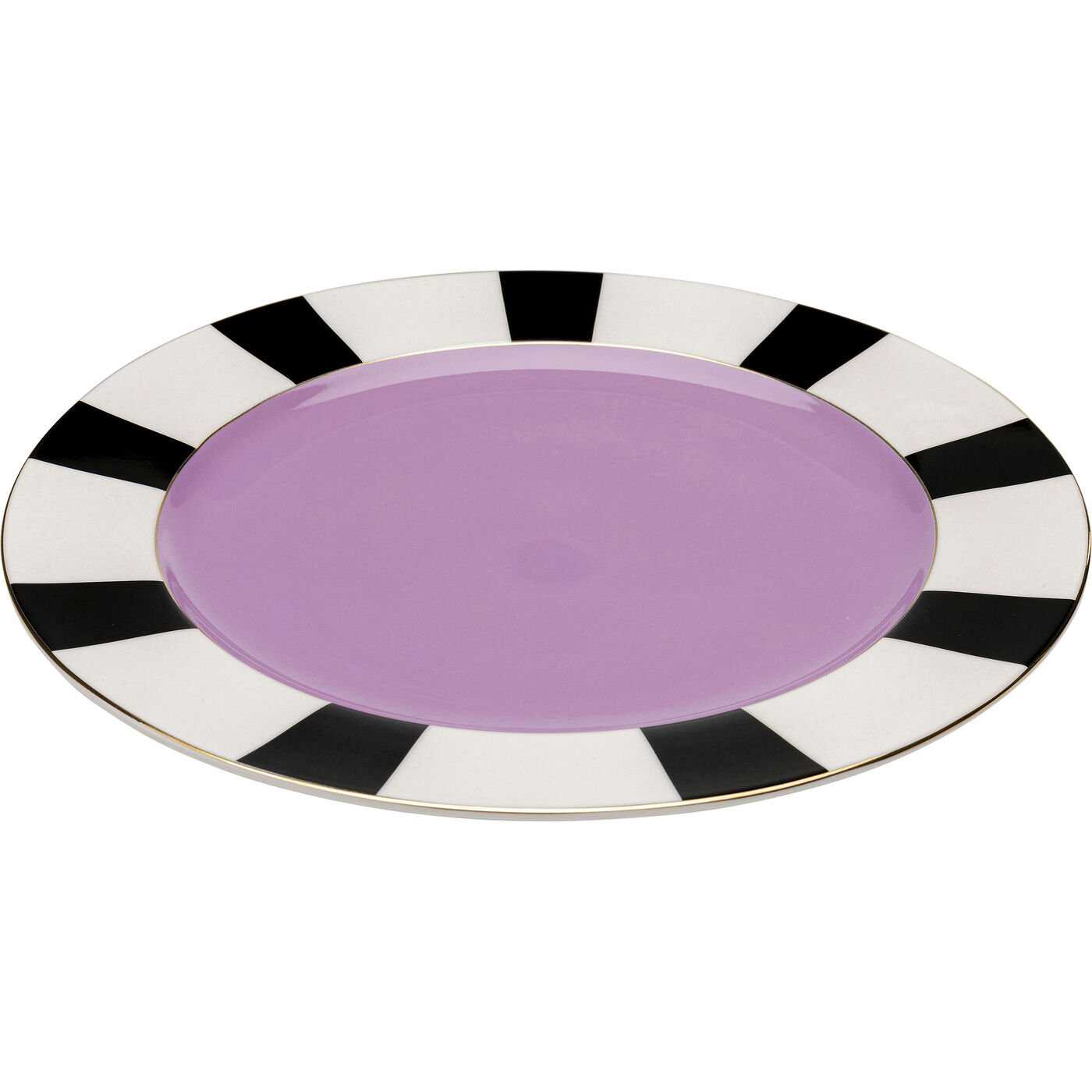 Тарелка Harlequin Purple Ø31cm KARE 56986
