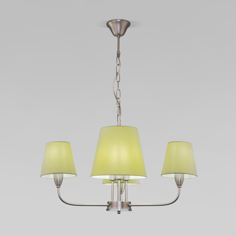 Подвесная люстра Eurosvet 60153/6 никель