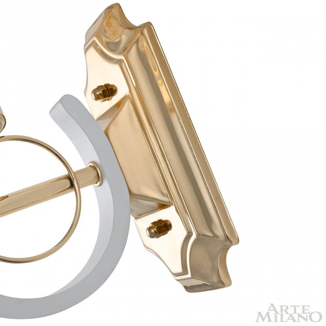 Бра с плафоном 303097/1W Wh/Gd Arte Milano