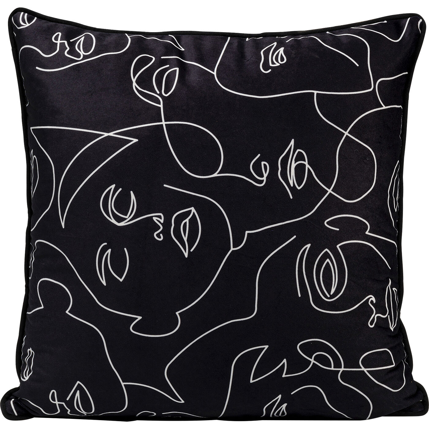 Подушка Faces 45x45cm KARE 56820