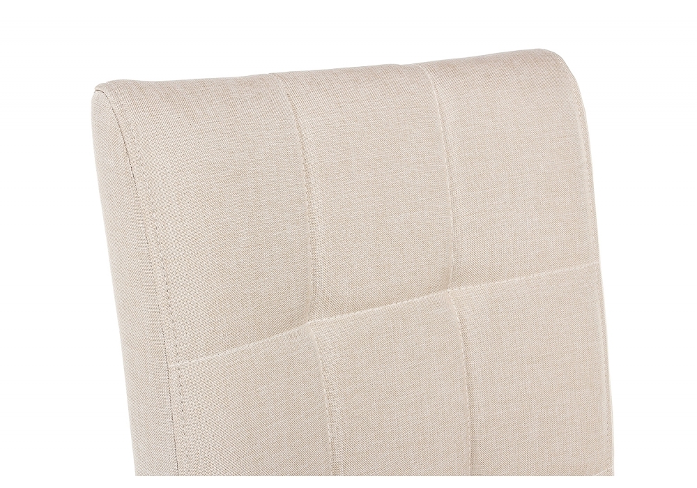 Стул деревянный Woodville Madina dark walnut / fabric cream 11029