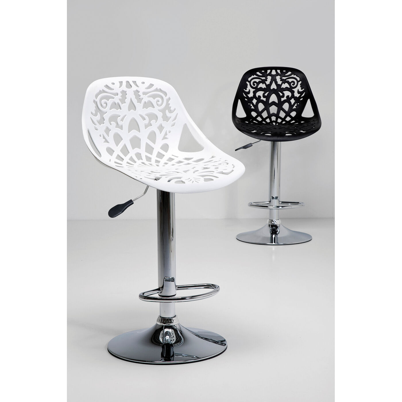 Стул барный Ornament White KARE 76859