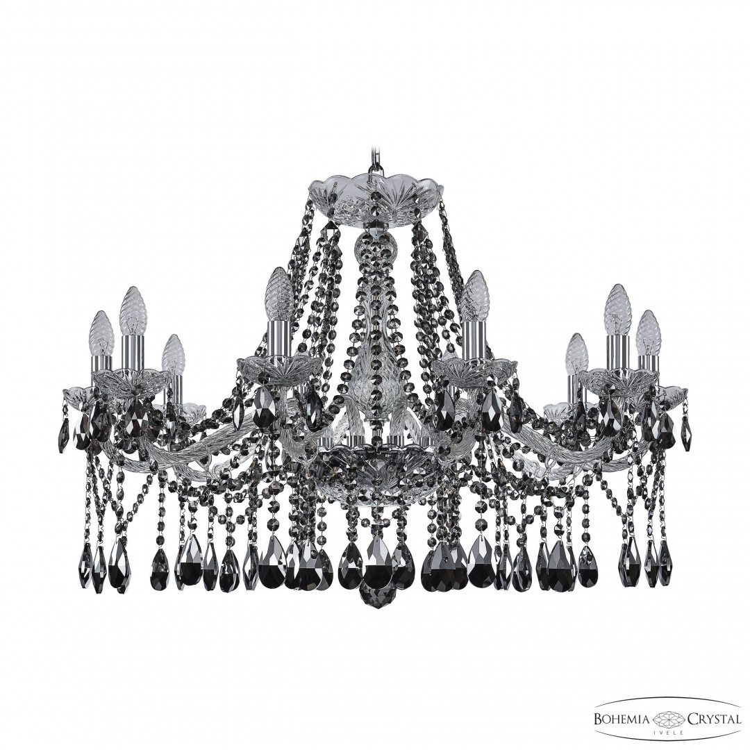 Люстра хрустальная 1413/10/300 Ni R781