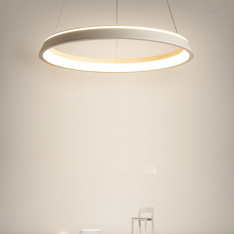 Подвесная люстра CHANETT D50 Black Трехцветный свет by ImperiumLoft