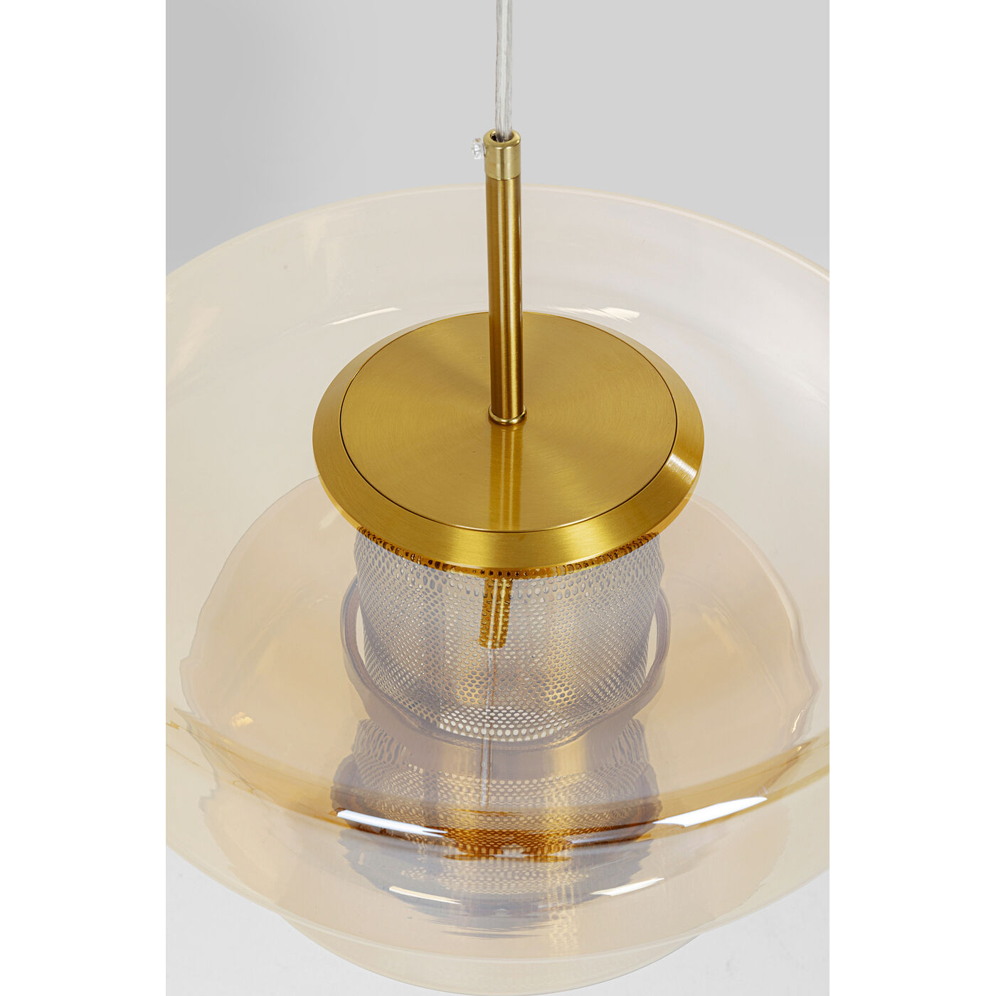 Светильник подвесной Arcadia Amber Ø34cm KARE 57697