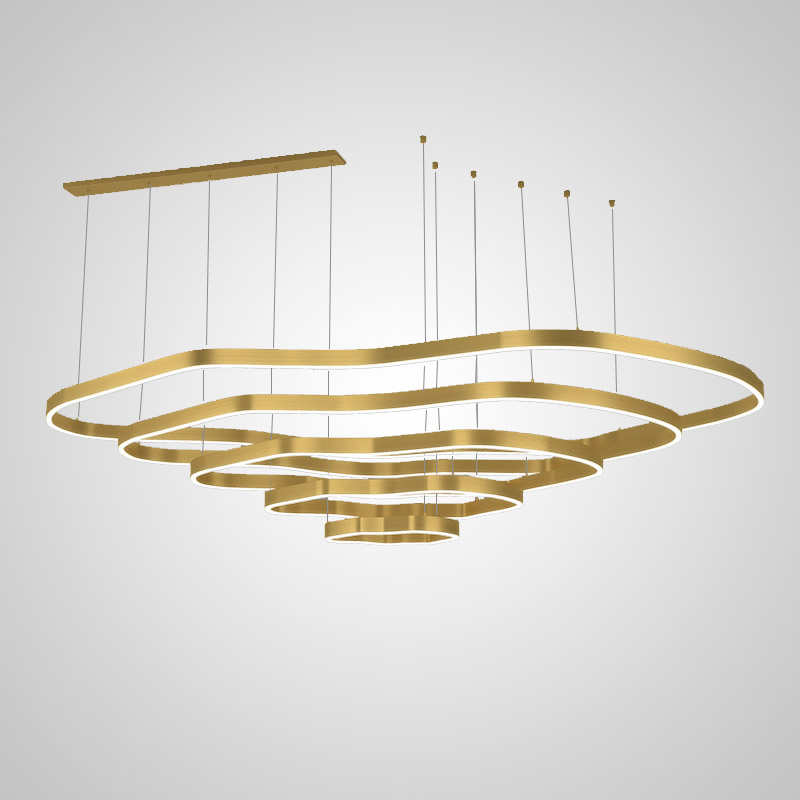 Подвесная люстра ANDANTE D60 D80 D120 D160 D200 by ImperiumLoft