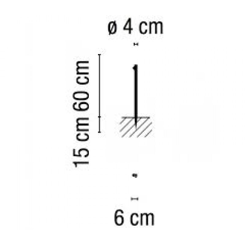 УЛИЧНЫЙ СВЕТИЛЬНИК VIBIA Bamboo 4800