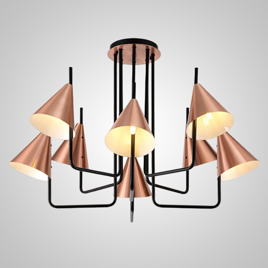 Люстра на штанге CRATER B L8 by ImperiumLoft