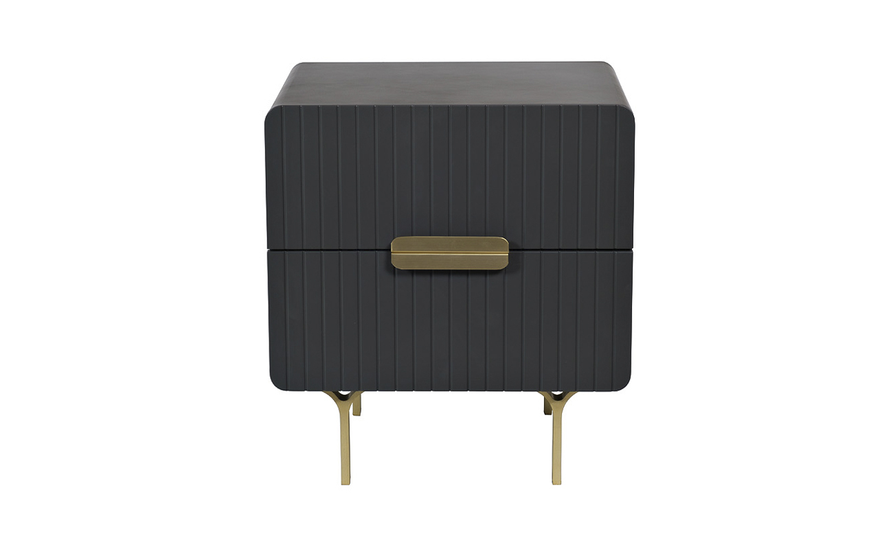 Тумбочка серая Garda Decor 40AD-CB0005A