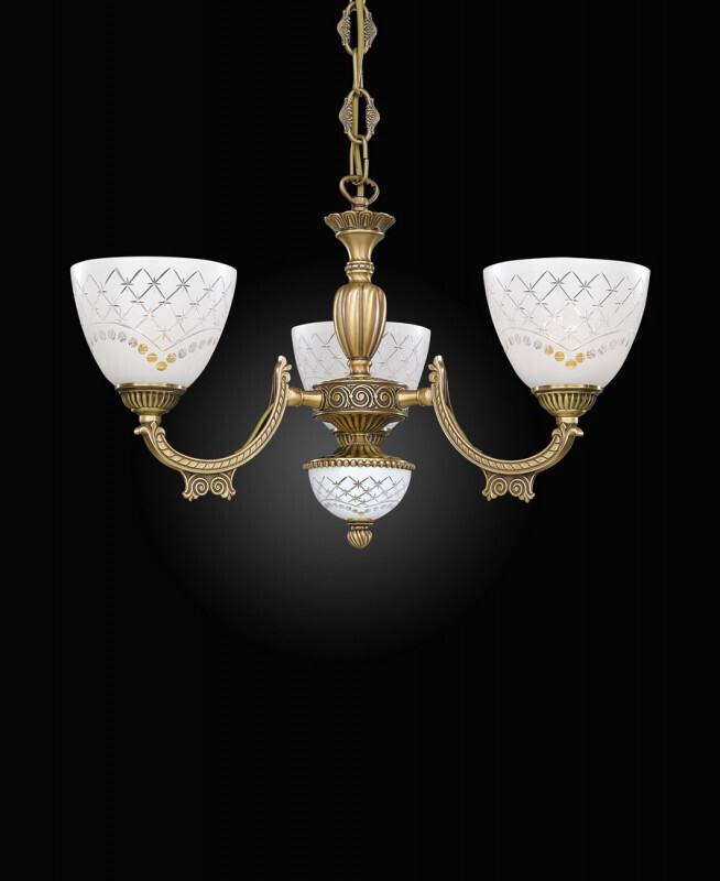 Подвесная люстра Reccagni Angelo l 7052/3