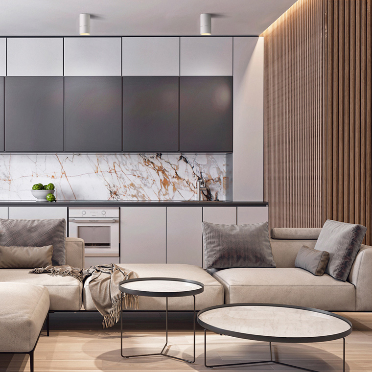 Накладной светодиодный светильник CHANGE White 4000К by ImperiumLoft