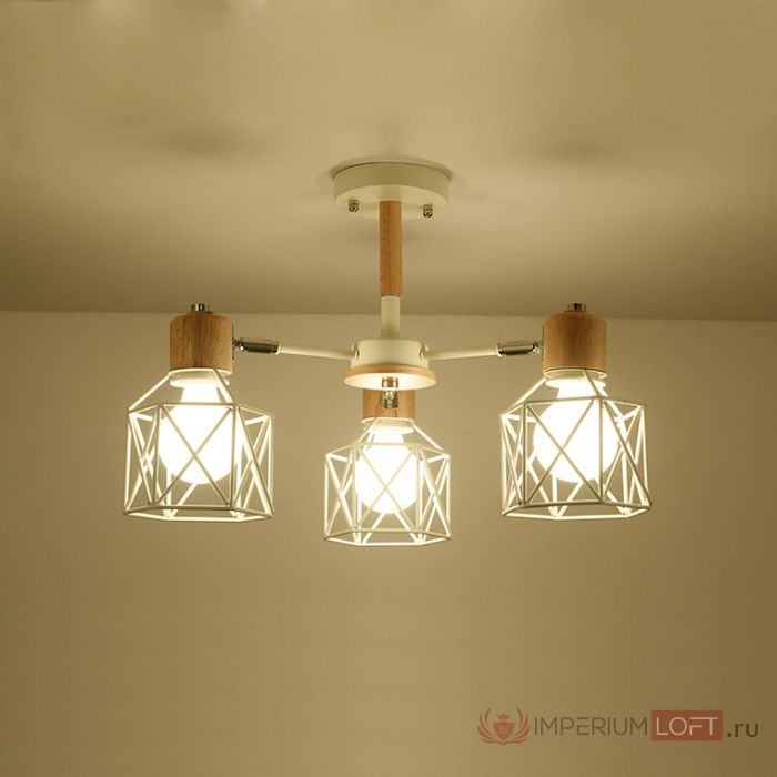 Потолочная Люстра Corf B3 Yellow 6 Lamps By Imperiumloft