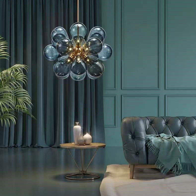 Потолочная люстра GRAPE MILK Amber by ImperiumLoft