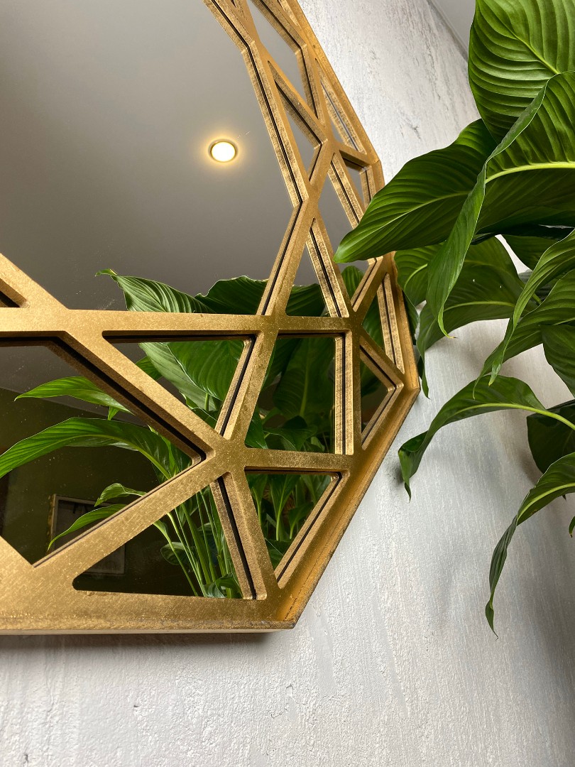 Зеркало BountyHome Ferrano mv289-gold